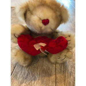 Dandee Valentine Love Teddy Bear  Collectors‎ Choice Stuffed Plush Animal Heart